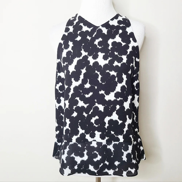 A.L.C. Double Layer Silk Findley Tank Top 6 - Picture 1 of 8